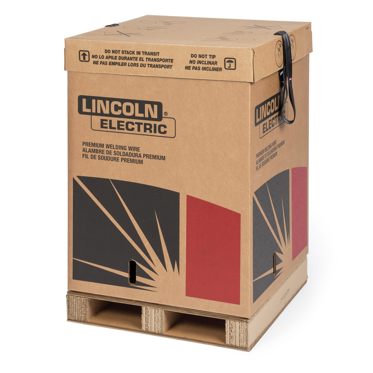 Lincoln Electric® Superarc® L-56® Carbon Steel Solid MIG Wire ER70S-6 Mild Steel 0.035in 500LB Accu-Trak Box